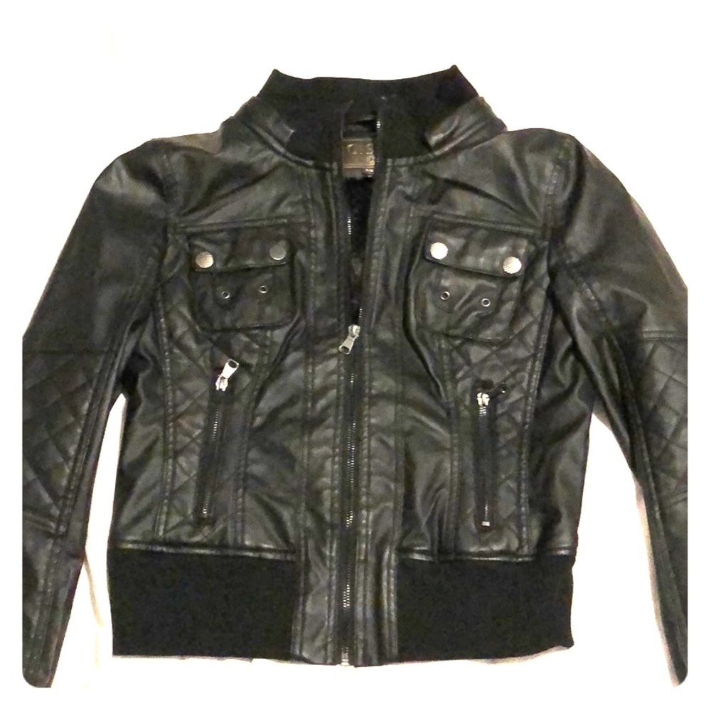 BARELY WORN LEATHER JACKET